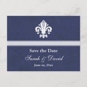 Postal De Anuncios Ahorre el personalizable de la fecha