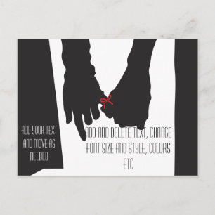 Postal De Anuncios Ahorre la fecha 2019 - añada o quite el texto -