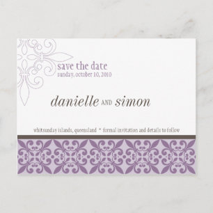 Postal De Anuncios AHORRE LA FECHA:: 2 frescos