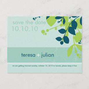 Postal De Anuncios AHORRE LA FECHA:: natural 1