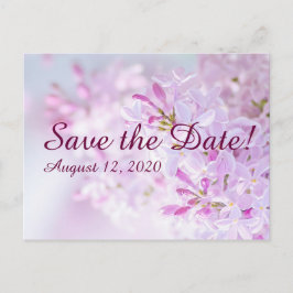 Postal De Anuncios Ahorro de Boda Fecha personalizable