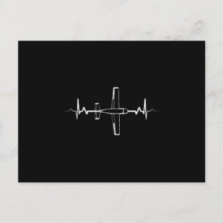 Postal De Anuncios Airplane Heartbeat Pilot Aviation RC Model Flight