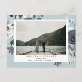 Postal De Anuncios Algo Azul | FOTO BODA SAVE THE DATE