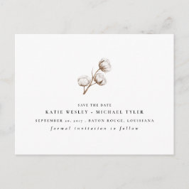 Postal De Anuncios Algodón Rústico