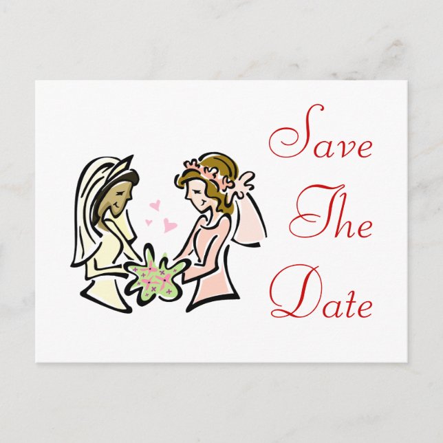 Postal De Anuncios Amantes lesbianas interraciales (Anverso)