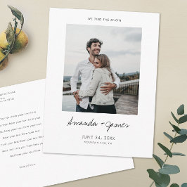 Postal De Anuncios ¡Amarramos el nudo! Boda de fotografía moderna