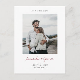 Postal De Anuncios ¡Amarramos el nudo! Boda de fotografía moderna