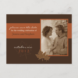 Postal De Anuncios Amor 01 del otoño