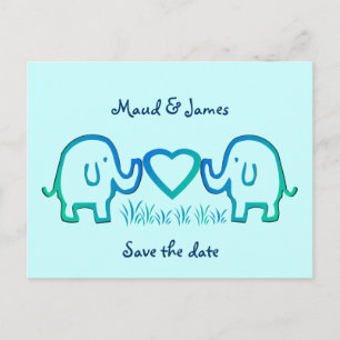 Postal De Anuncios amor del elefante