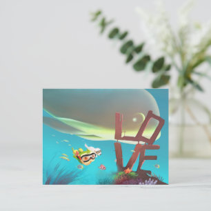 Postal De Anuncios Amor Subacuático