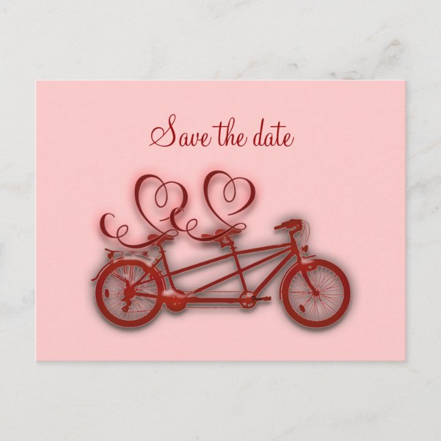 Postal De Anuncios amor tándem (Anverso)