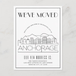 Postal De Anuncios Anchorage | Moderno cambio de dirección en la ciu