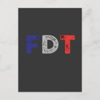 Anti Trump Maga FDT Resiste Democracia Retro