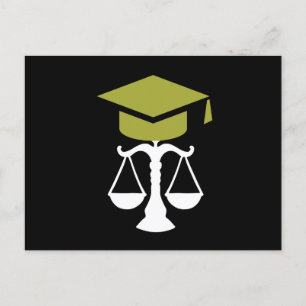 Postal De Anuncios Anuncio/Invitación de graduación de la facultad de
