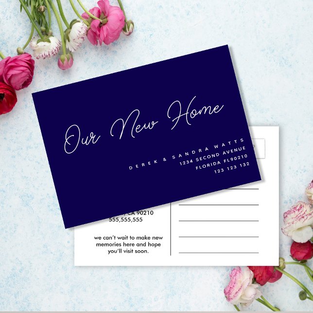 Postal De Anuncios Armada clásica | Elegante hemos movido el cambio d (Subido por el creador)