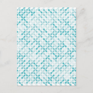 Postal De Anuncios Arte Gráfico de Fluido Líquido Abstracto