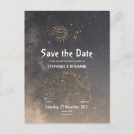 Postal De Anuncios Astrología Celeste Géminis Sagitario Signo Estelar