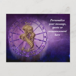 Postal De Anuncios Astrología Virgo Horoscope Personaliza el mensaje
