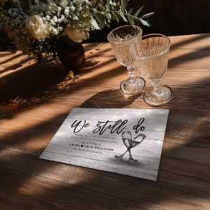 Postal De Anuncios Aún hacemos aplazamiento de boda El amor es pacien