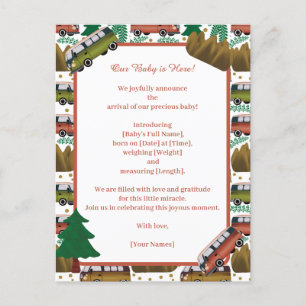 Postal De Anuncios Aventura: Camper Baby Boy