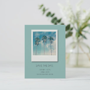 Postal De Anuncios Bahamas Tropical Beach Wedding Salva la fecha