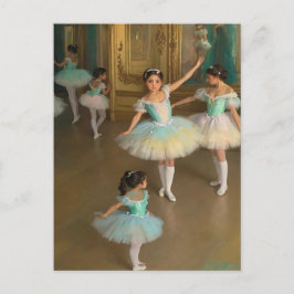 Postal De Anuncios Bailarinas esperando para actuar