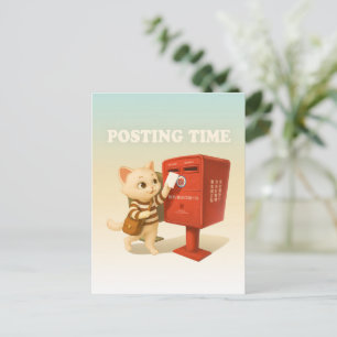 Postal De Anuncios Bao Bao: Hora de enviar con el buzón retro de Taiw