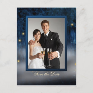 Postal De Anuncios Bashyou Bliss Save the Date Postcard