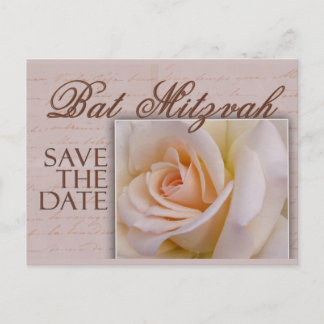 Postal De Anuncios Bat Mitzvah Salva La Fecha