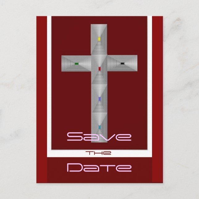 Postal De Anuncios Bautismo (Anverso)