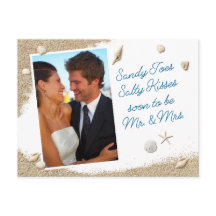 Beach Sandy Toes Salty Kisses Foto Salven la fecha