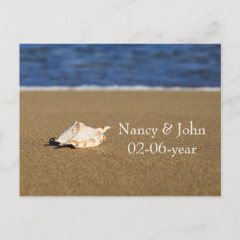 Postal De Anuncios Beach Save the date