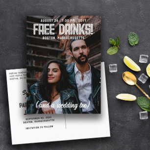 Postal De Anuncios ¡Bebidas gratis! La boda moderna de Guay salva la 
