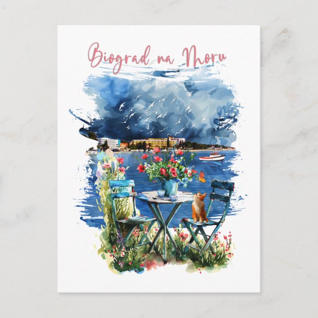 Postal De Anuncios Biograd na moru 3 (Anverso)