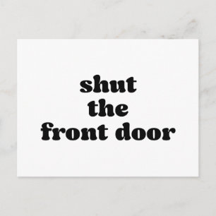 Postal De Anuncios Blanco blanco simple movido nueva dirección domést