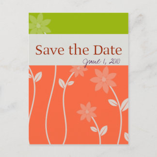 Postal De Anuncios Bloom tropical salva la fecha