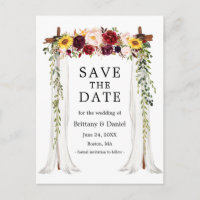 Boda Canopy Arch Watercolor Floral mixto