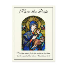 Boda Católica Bizantina Save the Date