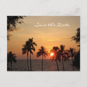 Postal De Anuncios Boda de Destino Save the Date, Mauna Kea