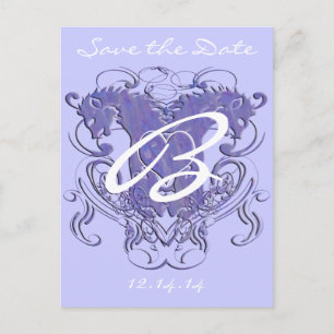 Postal De Anuncios Boda del Renacimiento de Lion Rampant