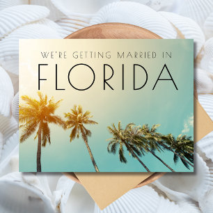 Postal De Anuncios Boda en la playa con presupuesto en Florida - Guar