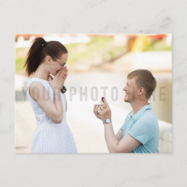 Postal De Anuncios Boda en Sunflower & Rustic Wood Farm Save The Date