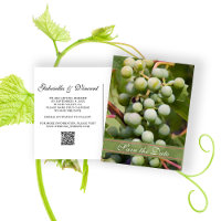 Boda en Viñedo de Uvas Verdes Guardar la Fecha