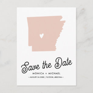 Postal De Anuncios Boda estatal de destino ARKANSAS - ¡CUALQUIER COLO