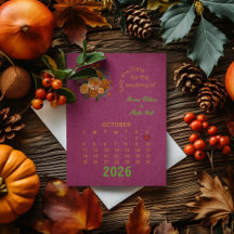 Boda estilo calendario Guardar fecha octubre