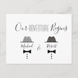 Postal De Anuncios Boda Gay Guarda La Fecha