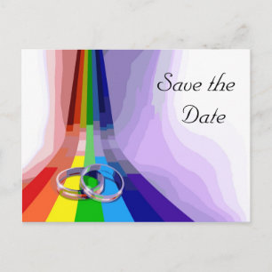 Postal De Anuncios Boda gay salva la fecha