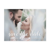 Boda - Guardar la Fecha | Letra Moderna Elegante