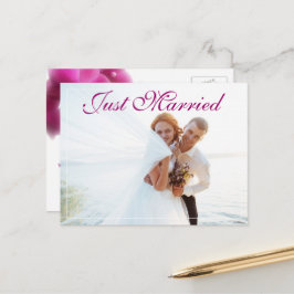 Postal De Anuncios Boda íntima y elegante