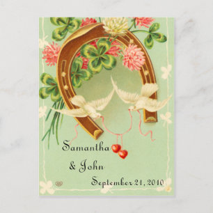 Postal De Anuncios Boda irlandesa salva la fecha